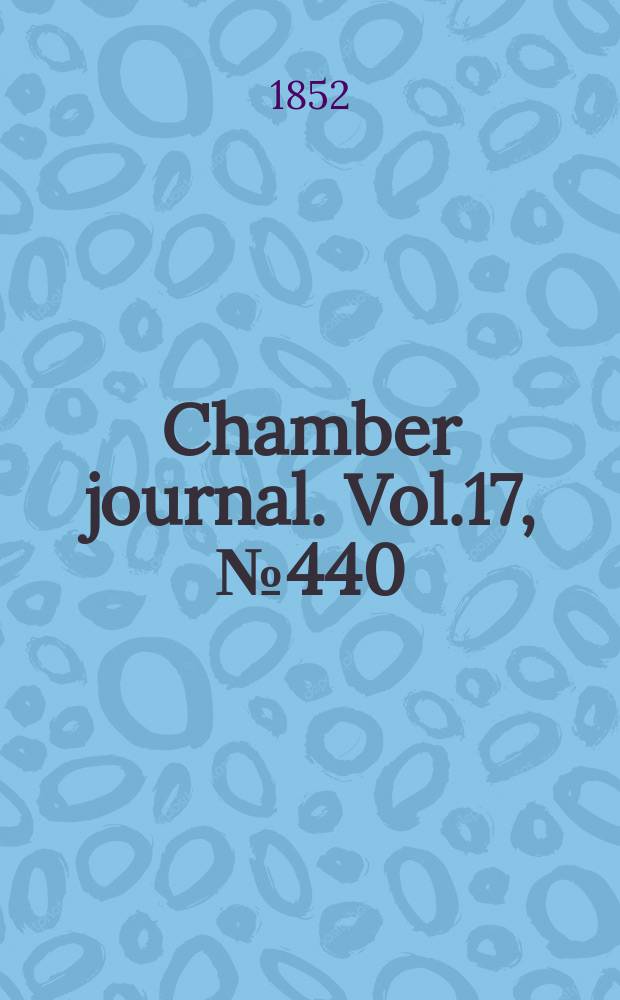 Chamber journal. Vol.17, №440
