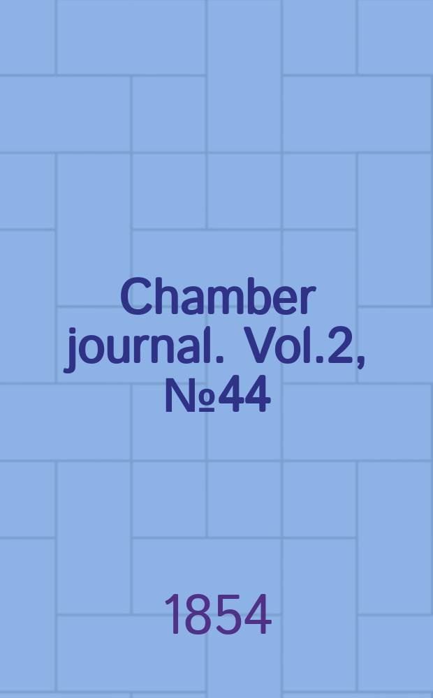 Chamber journal. Vol.2, №44
