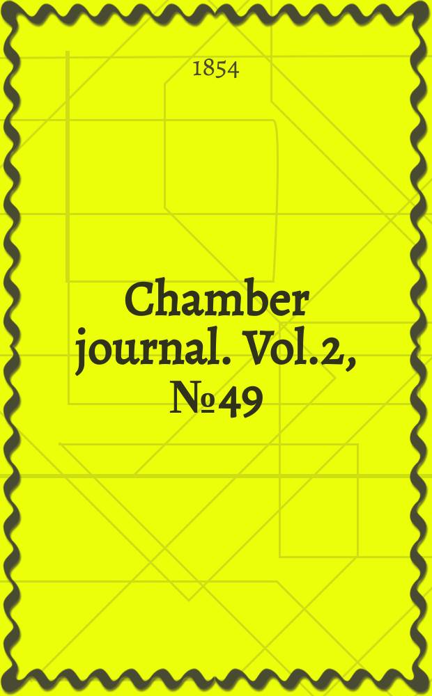 Chamber journal. Vol.2, №49