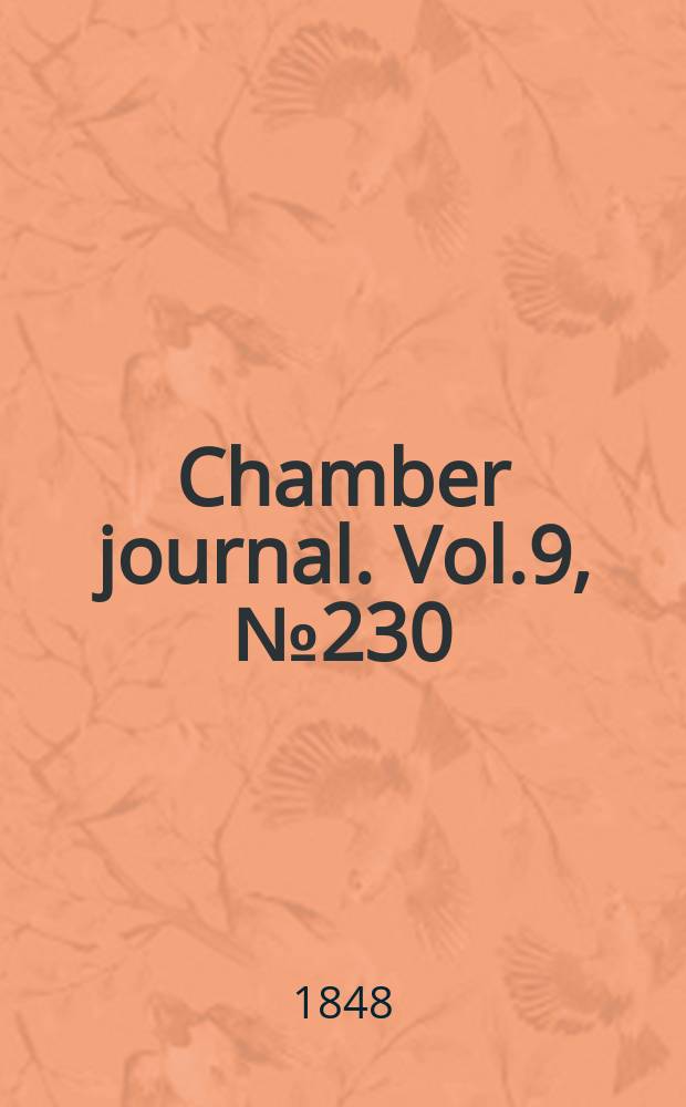 Chamber journal. Vol.9, №230