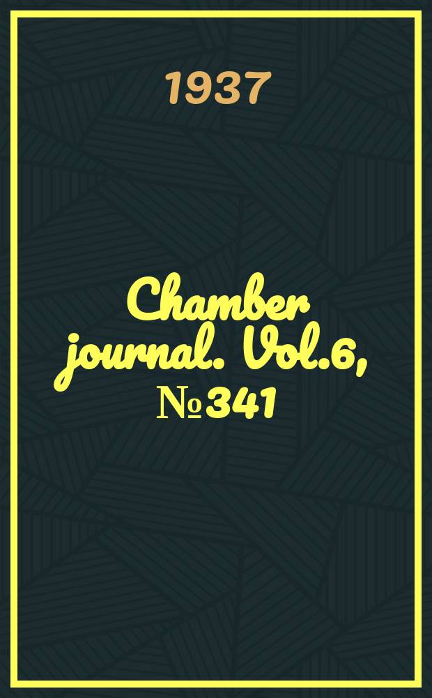 Chamber journal. Vol.6, №341