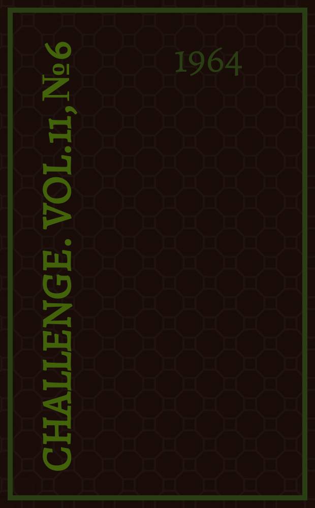 Challenge. Vol.11, №6