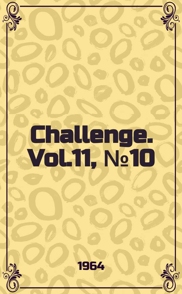 Challenge. Vol.11, №10