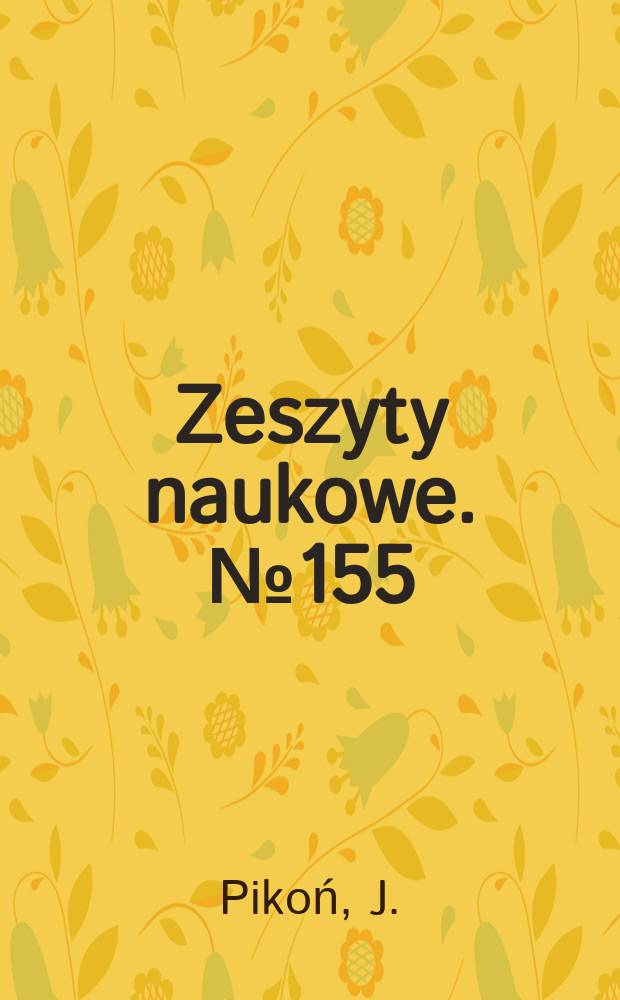 Zeszyty naukowe. №155 : Wydzielanie aerozolu z fazy gazowej...