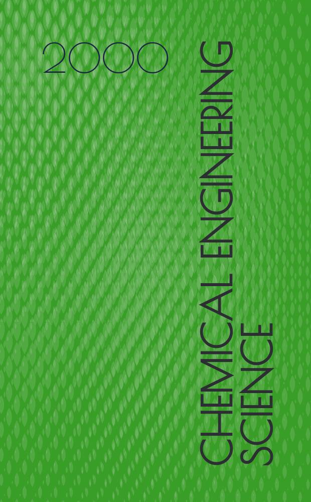 Chemical engineering science : Génie chimique. Vol.55, №17