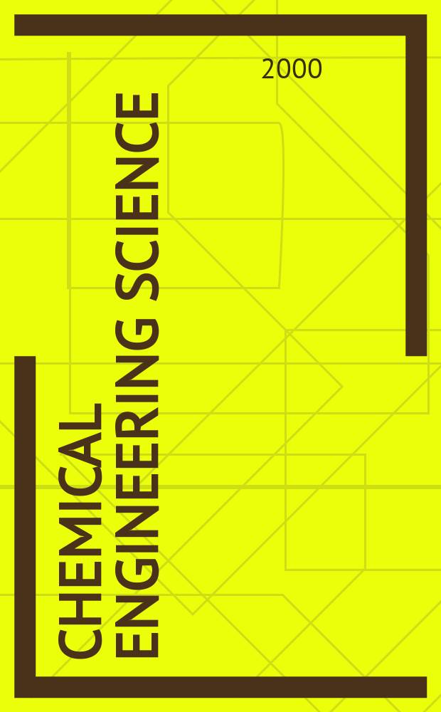 Chemical engineering science : Génie chimique. Vol.55, №19
