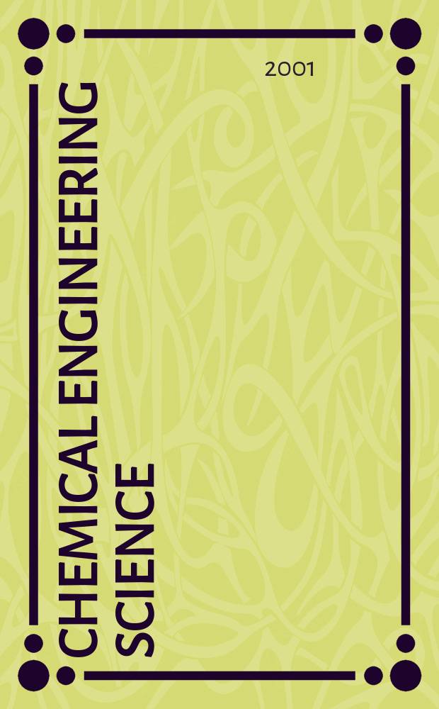 Chemical engineering science : Génie chimique. Vol.56, №10