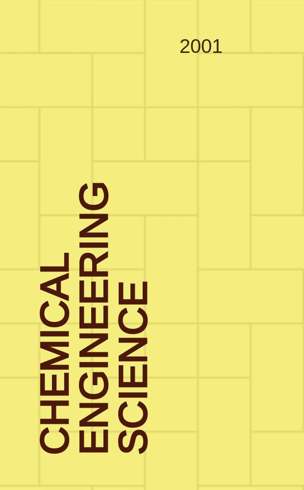 Chemical engineering science : Génie chimique. Vol.56, №23