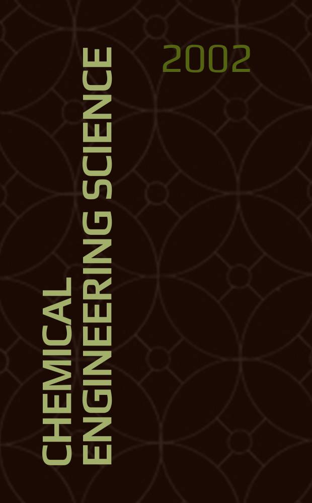 Chemical engineering science : Génie chimique. Vol.57, №4