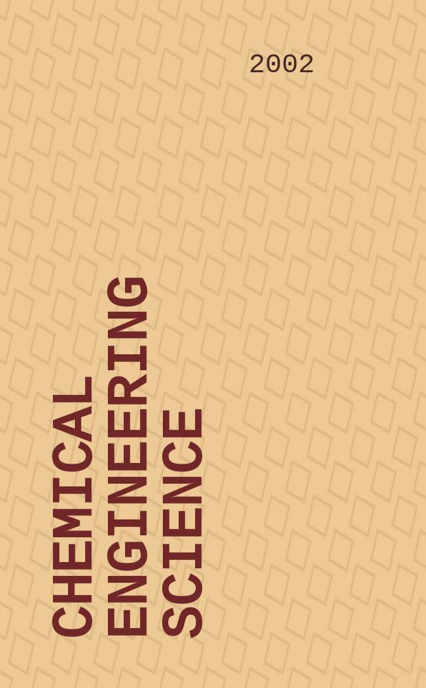 Chemical engineering science : Génie chimique. Vol.57, №13