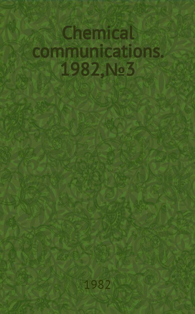Chemical communications. 1982, №3 : Structural as pests on some rare earth nitrate hydrates ...
