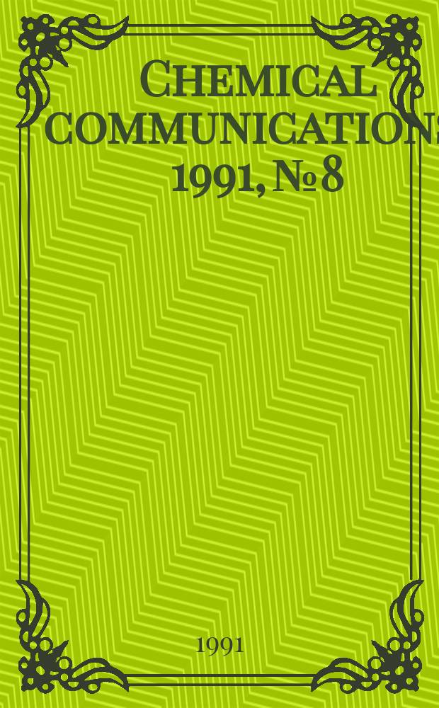 Chemical communications. 1991, №8 : Studies of lithium insertion in to phases based on ...