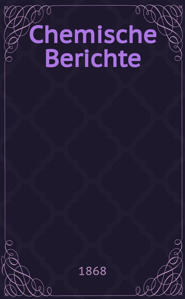 Chemische Berichte
