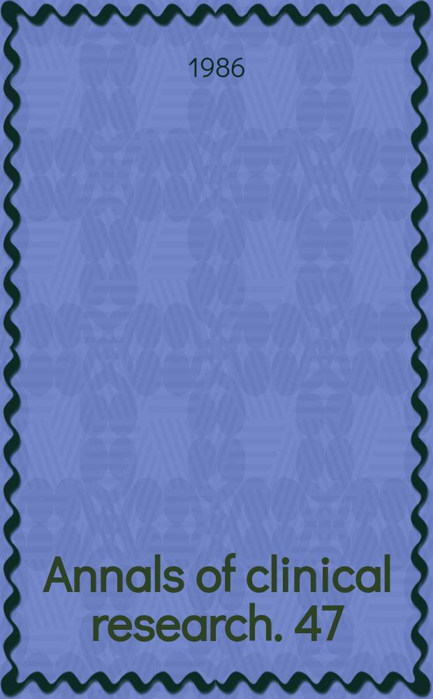 Annals of clinical research. 47 : Current topics in neurasurgery