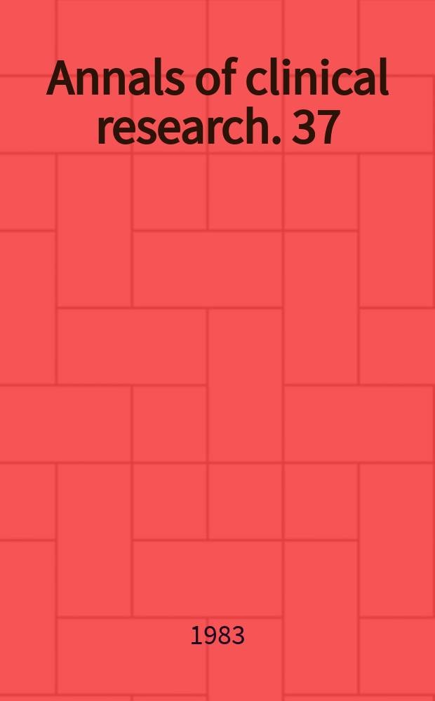 Annals of clinical research. 37 : "Glibenclamide", symposium. Kuopio (Finland) 1983