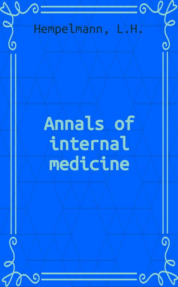 Annals of internal medicine : Publ. by the Amer. college of physicians. Vol.36(o.s., Vol.41) №2, P.1 : The acute radiation syndrome a study of nine cases and review of the problem