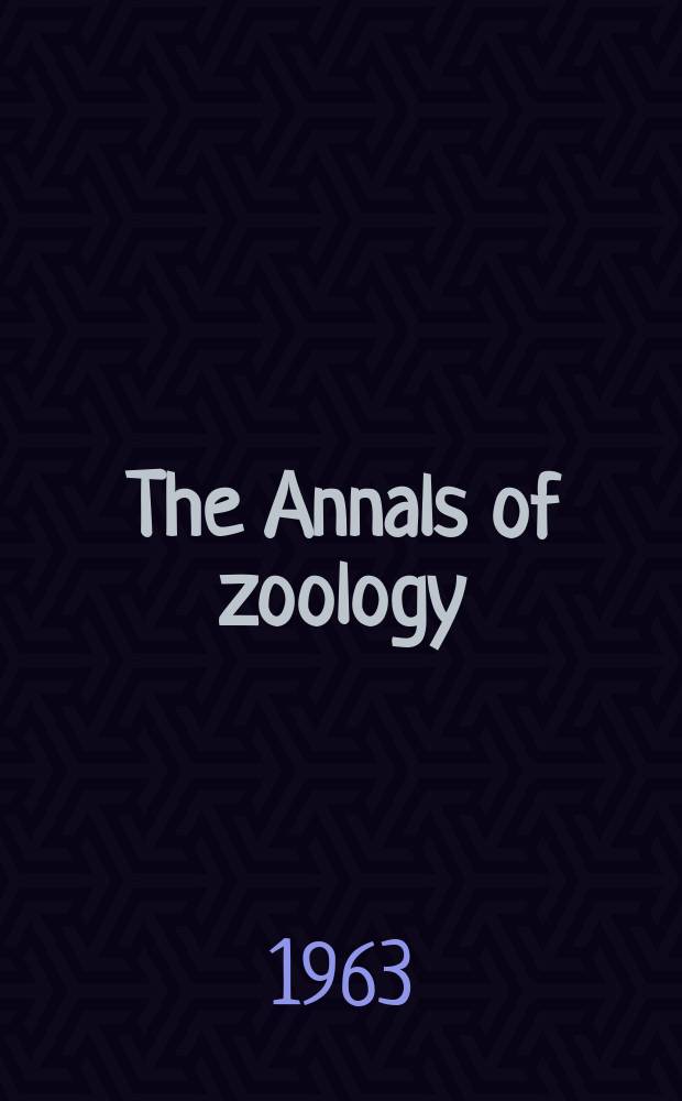 The Annals of zoology : Publ. by the Academy of zoology. Vol.4, №6 : The effect of temperature on the eggs of strongyloides papillosus (rhabditidae, nematoda)