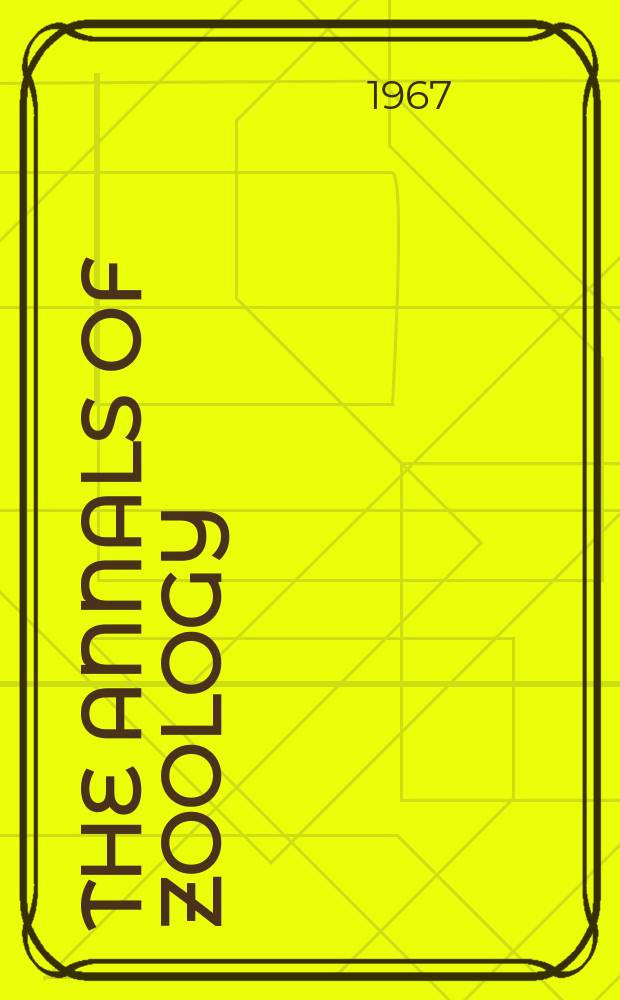 The Annals of zoology : Publ. by the Academy of zoology. Vol.5, №7 : Dactylogyrus mizellei, a new monogenetic trematode from Latin America