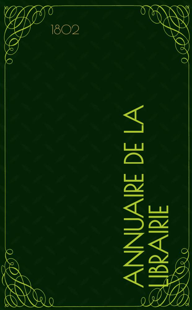 Annuaire de la librairie