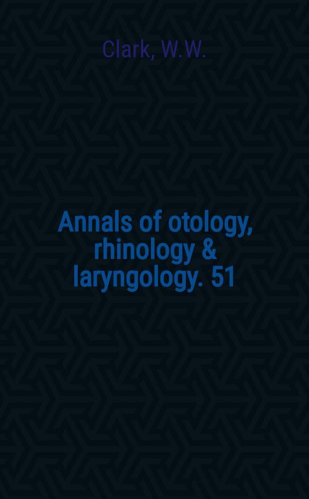 Annals of otology, rhinology & laryngology. 51 : Animal model for the 4-kHz tonal dip.