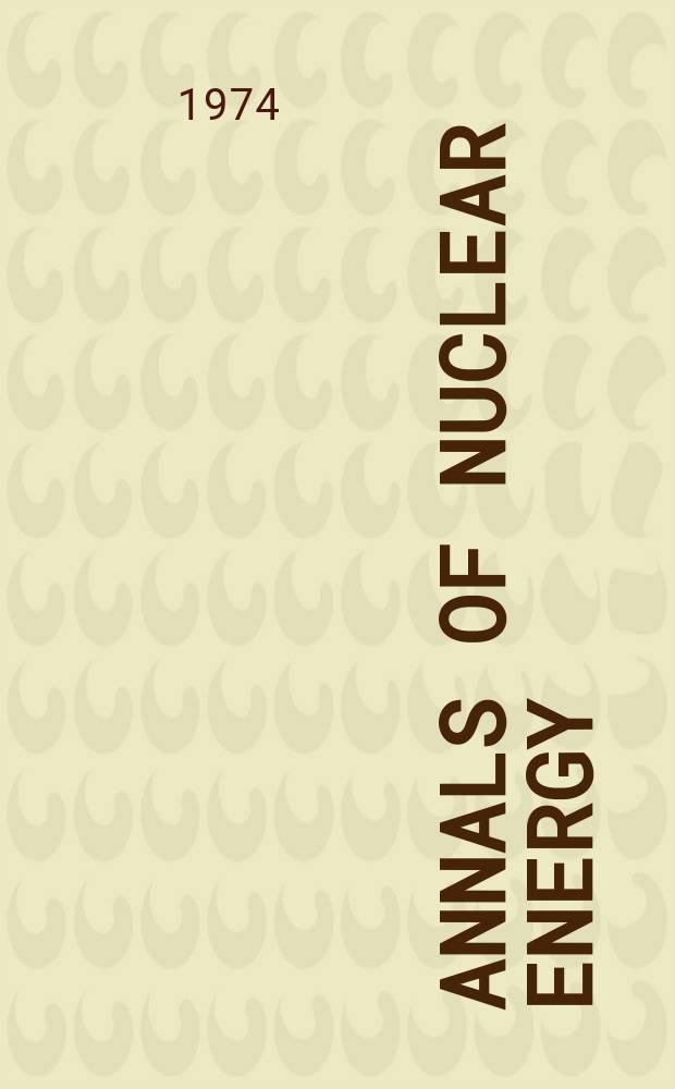 Annals of nuclear energy : (incl.The Journal of nuclear energy). Vol.2, №2/5 : Specialist meeting on reactor noise, Ist. Rome