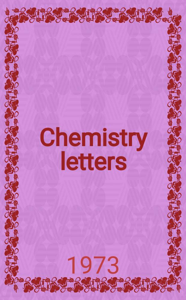 Chemistry letters