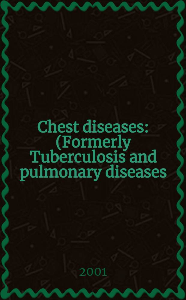 Chest diseases : (Formerly Tuberculosis and pulmonary diseases) Section XV [of] Excerpta medica. Vol.80, №6