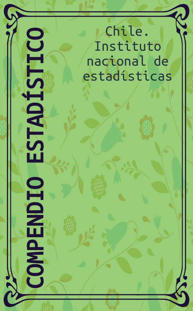 Compendio estadístico