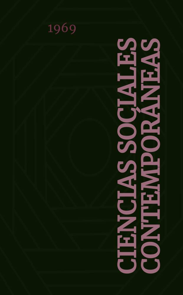 Ciencias sociales contemporáneas