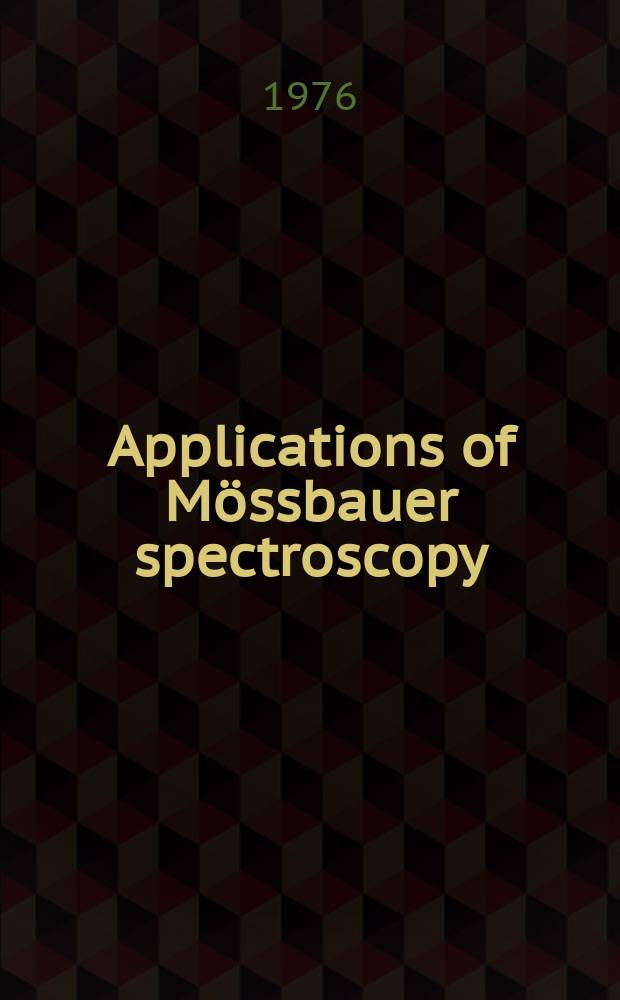 Applications of Mössbauer spectroscopy