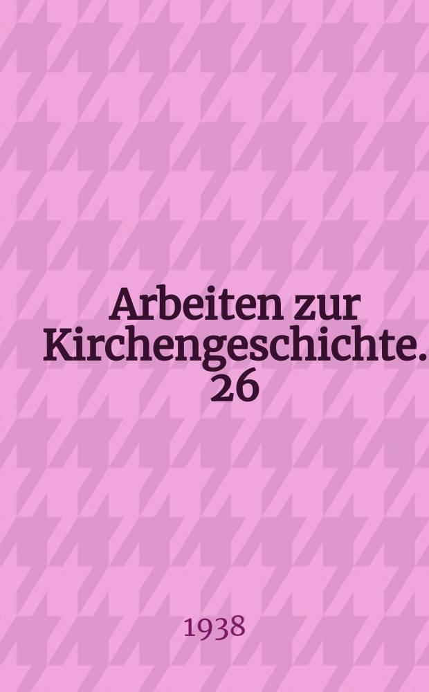 Arbeiten zur Kirchengeschichte. 26 : Drei Markus-Evangelien