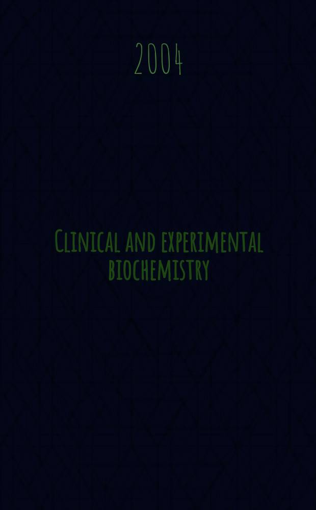 Clinical and experimental biochemistry : Current awareness from Excerpta med. Excerpta med. Sect.29. Vol.142, №7