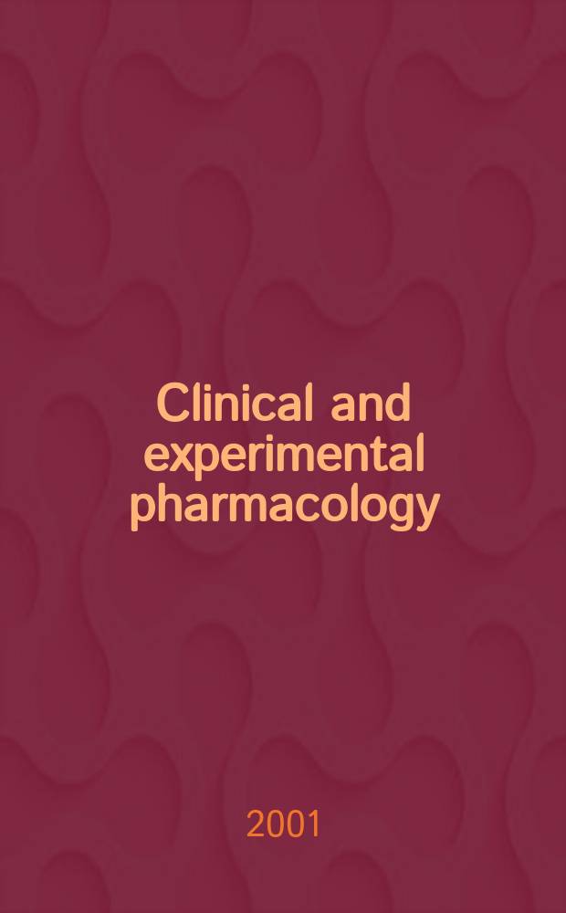 Clinical and experimental pharmacology : Current awareness from Excerpta med. Excerpta med. Sect. 30. Vol.114, №3