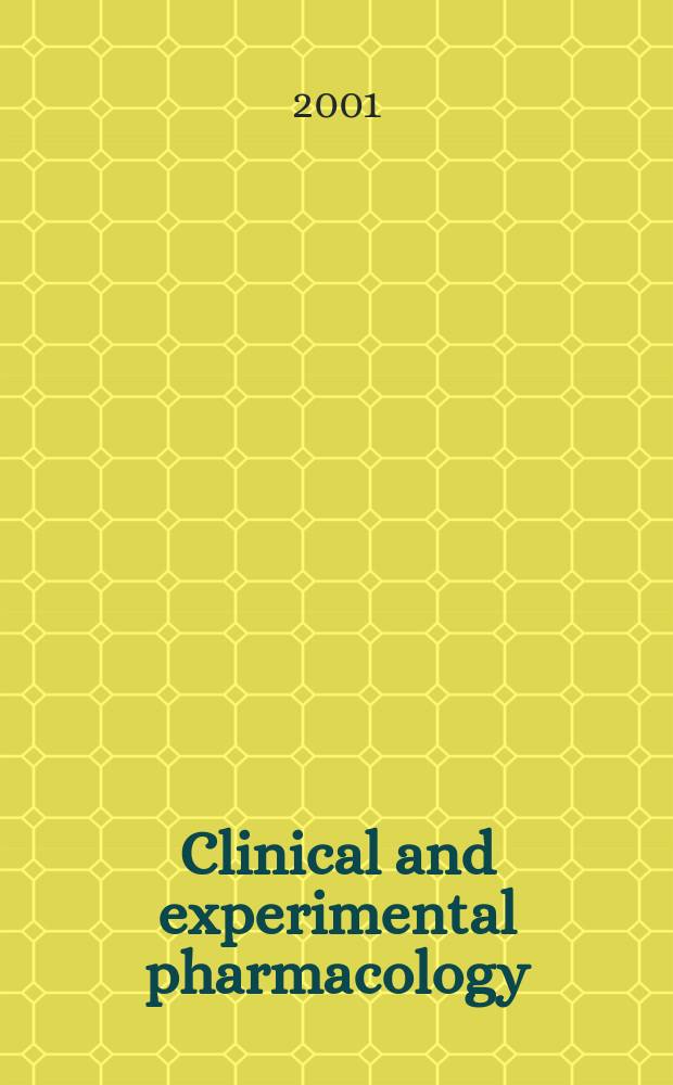 Clinical and experimental pharmacology : Current awareness from Excerpta med. Excerpta med. Sect. 30. Vol.116, №2