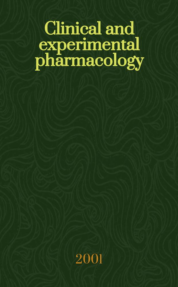 Clinical and experimental pharmacology : Current awareness from Excerpta med. Excerpta med. Sect. 30. Vol.117, №2