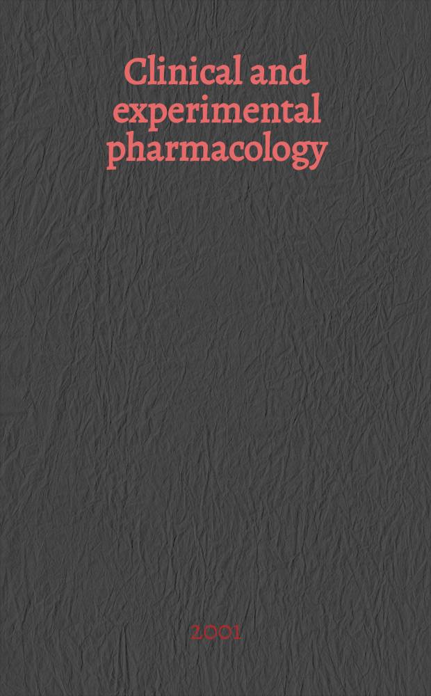 Clinical and experimental pharmacology : Current awareness from Excerpta med. Excerpta med. Sect. 30. Vol.117, №7