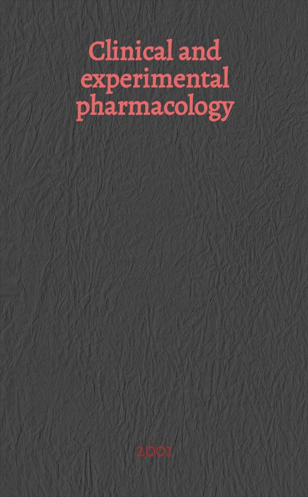 Clinical and experimental pharmacology : Current awareness from Excerpta med. Excerpta med. Sect. 30. Vol.117, №7