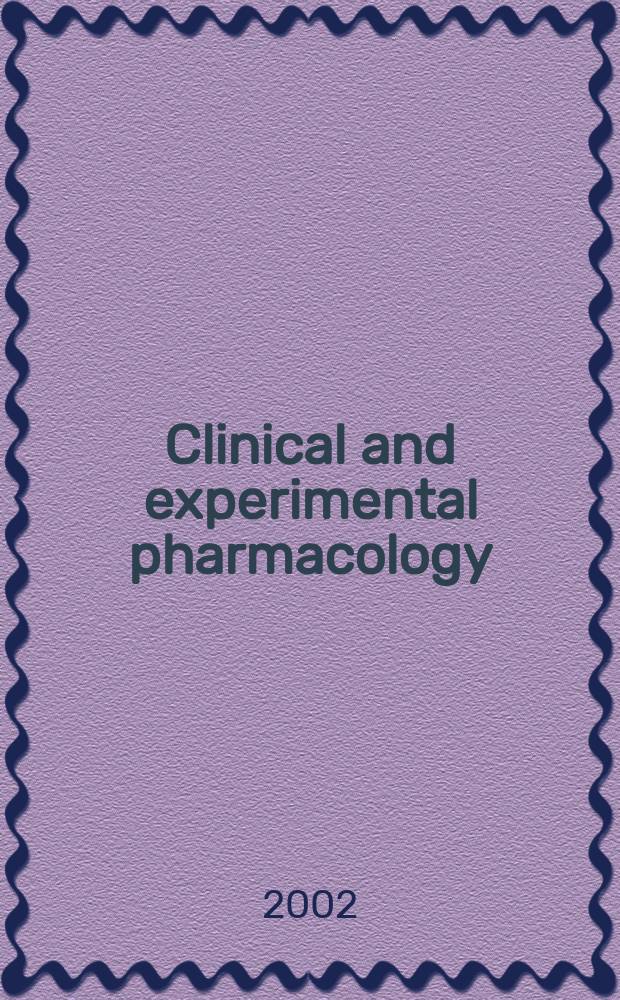 Clinical and experimental pharmacology : Current awareness from Excerpta med. Excerpta med. Sect. 30. Vol.118, №3