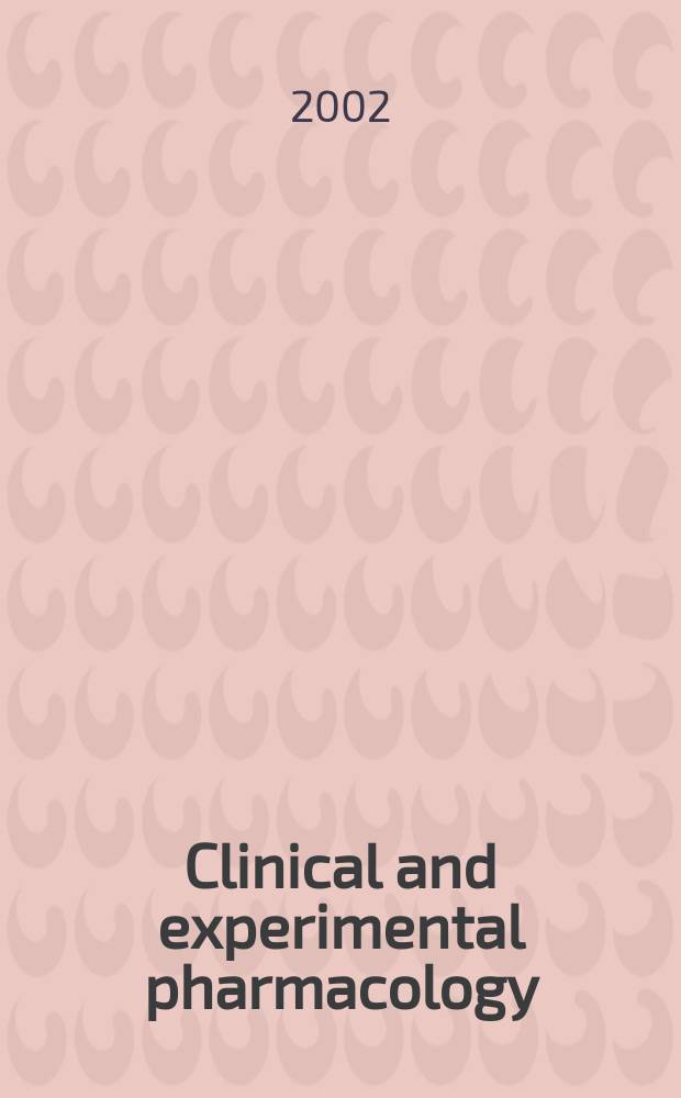 Clinical and experimental pharmacology : Current awareness from Excerpta med. Excerpta med. Sect. 30. Vol.121, №3