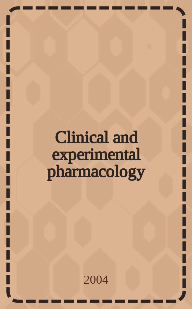 Clinical and experimental pharmacology : Current awareness from Excerpta med. Excerpta med. Sect. 30. Vol.126, №1