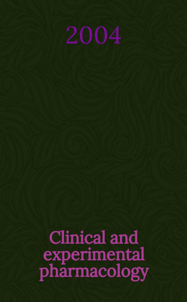 Clinical and experimental pharmacology : Current awareness from Excerpta med. Excerpta med. Sect. 30. Vol.127, №6