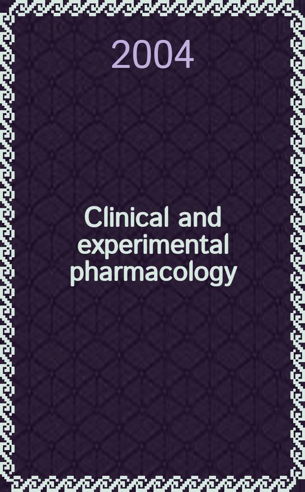 Clinical and experimental pharmacology : Current awareness from Excerpta med. Excerpta med. Sect. 30. Vol.127, №7