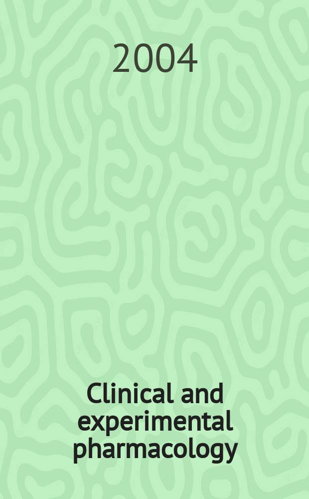 Clinical and experimental pharmacology : Current awareness from Excerpta med. Excerpta med. Sect. 30. Vol.128, №2