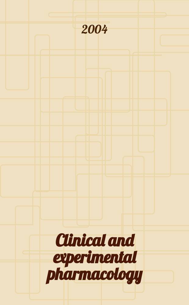 Clinical and experimental pharmacology : Current awareness from Excerpta med. Excerpta med. Sect. 30. Vol.129, №3