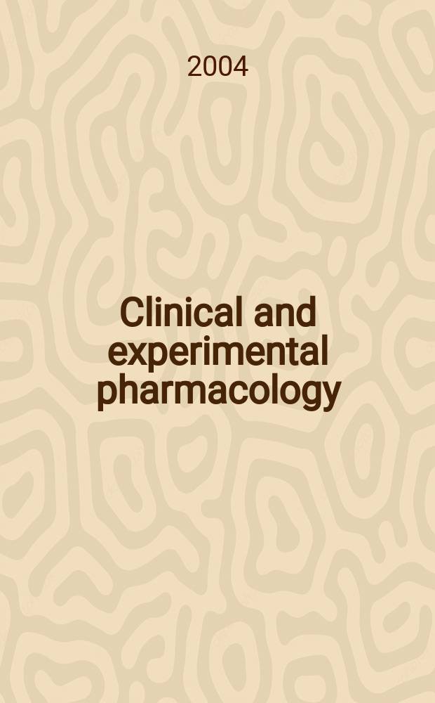 Clinical and experimental pharmacology : Current awareness from Excerpta med. Excerpta med. Sect. 30. Vol.129, №7
