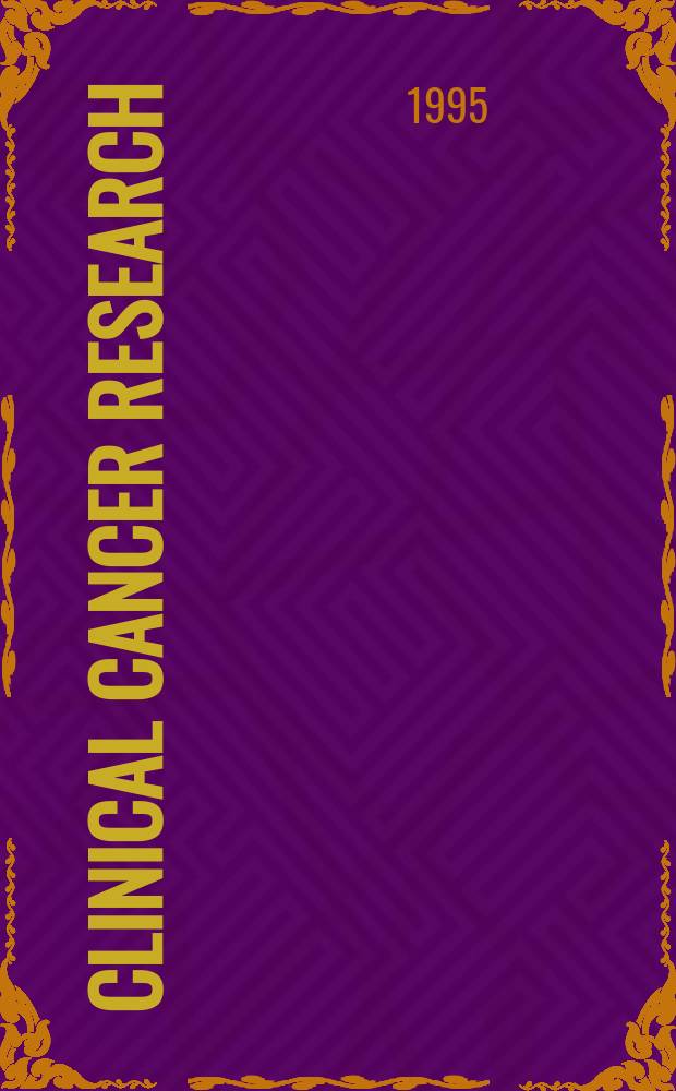 Clinical cancer research : An off. j. of the Amer. assoc. for cancer research
