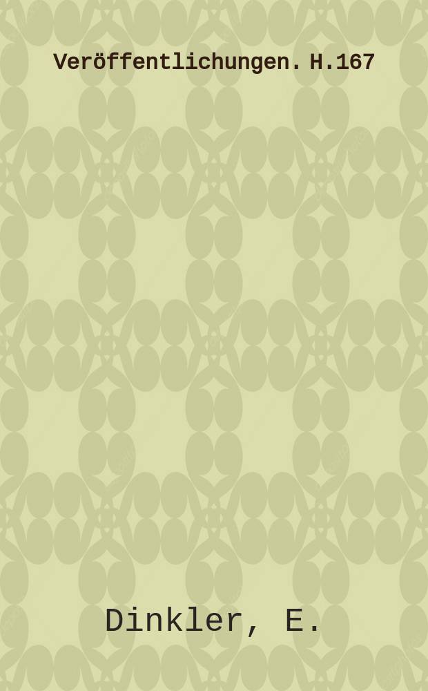 Veröffentlichungen. H.167 : Der Einzug in Jerusalem