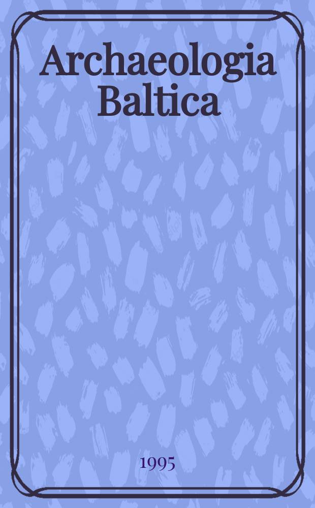 Archaeologia Baltica