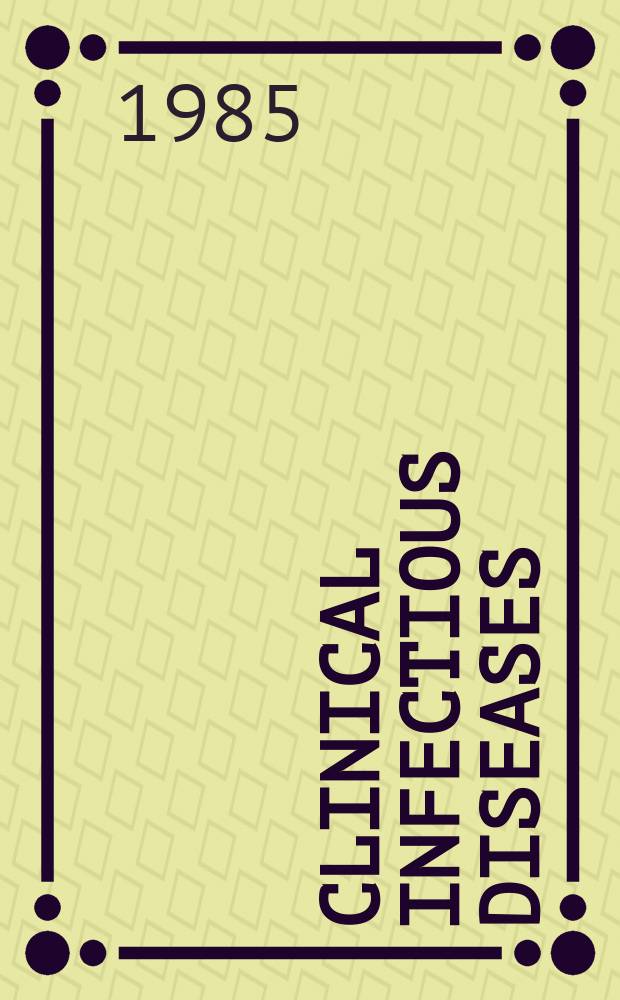 Clinical infectious diseases : (formerly Reviews of infectious diseases) An offic. publ. of the Infectious diseases soc. of America. Vol.7, №6 : Infectious causes of blindness: trachoma and onchocerciasis