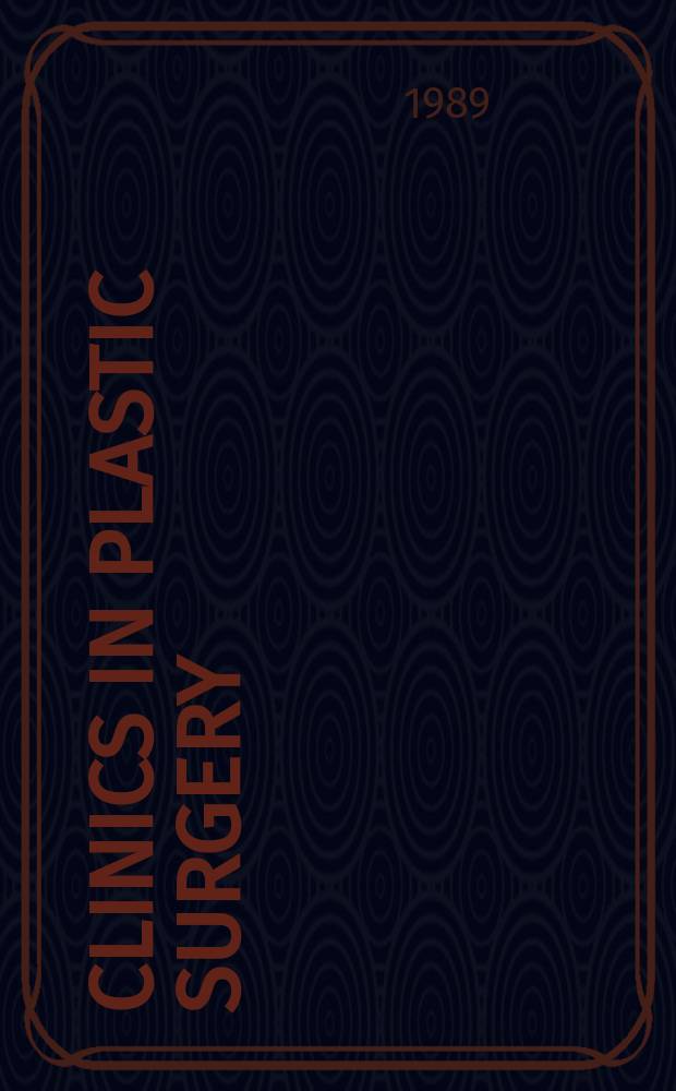 Clinics in plastic surgery : An intern. quart. Vol.16, №4 : Orthognathic surgery